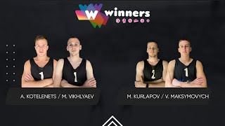 Winners Beach Volleyball. Men. A. Kotelenets/ M. Vikhlyaev - M. Kurlapov/ V. Maksymovych 04.02.2025