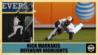 Nick Markakis defensive reel! The 3-time Gold Glove winner made some great plays