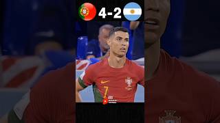 Portugal 🇵🇹 Vs Argentina 🇦🇷 Imaginary Penalty 🥵 Ronaldo vs Messi #youtube #ronaldo #football #messi