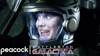 Starbuck Gets Mistaken as a Raider | Battlestar Galactica