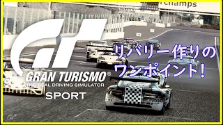 リバリー作りで押さえておきたいワンポイント！【GTSPORT】