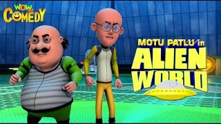 Motu Patlu in Alien World | MOVIE| Full Movie for kids | Wowkidz Comedy