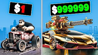 $1 to $1,000,000 Mafia Car in GTA 5