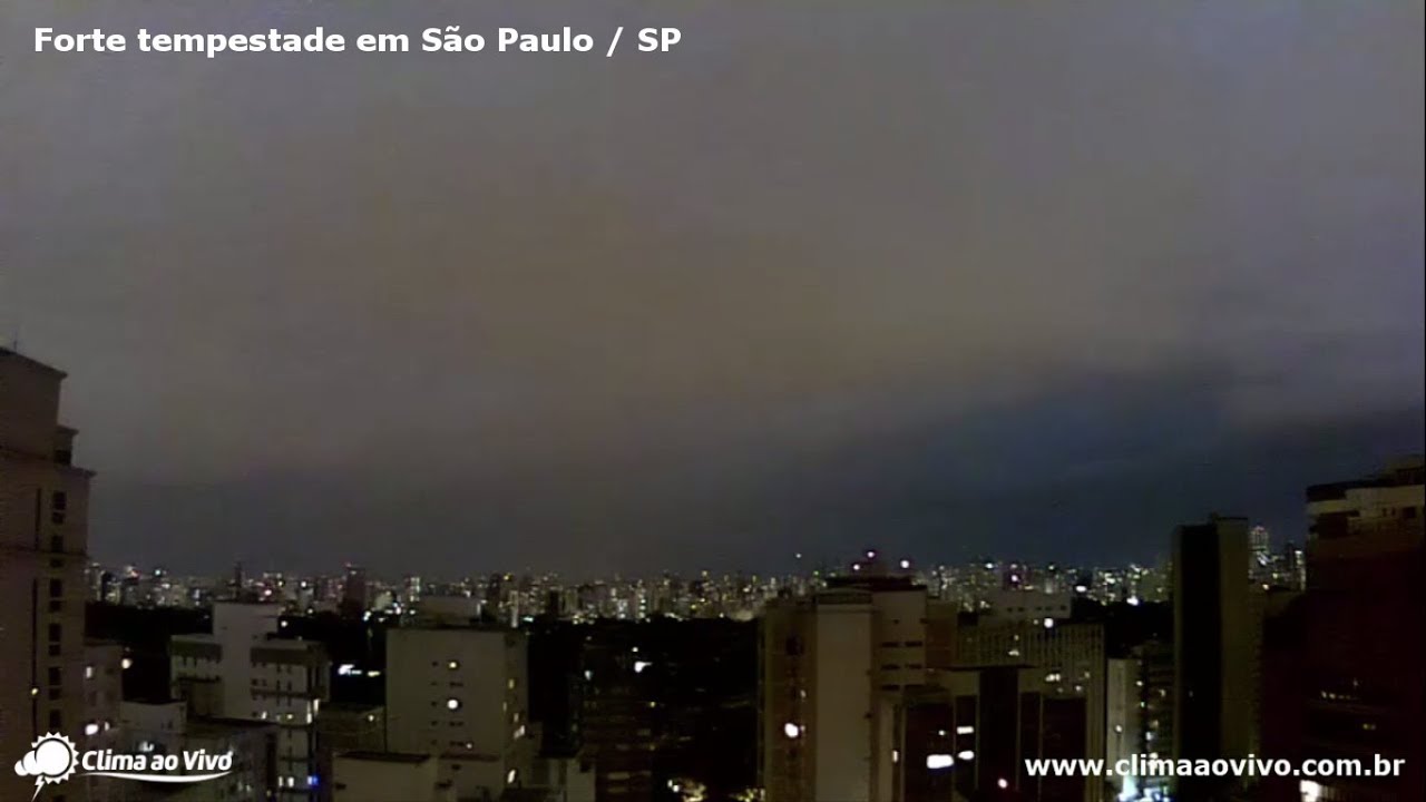 Tempestade Em São Paulo / SP - 04/11/17 - YouTube