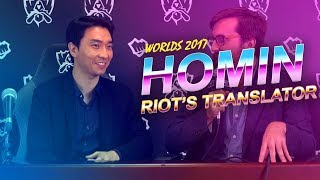 Riot's Korean Translator Homin reveals his day job, working with players, always making it to finals
