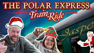 🎄 THE POLAR EXPRESS Train Ride 🚂 Meeting Santa at the North Pole! | French Lick Scenic Railway