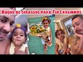 🌻Andrielly leva buquê de GIRASSOL para Carlinhos Maia