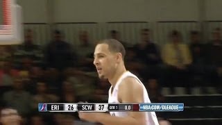 Mychel Thompson ends the 1st quarter with a 3-pointer at the buzzer