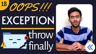 OOPs - Java Programming | Ep-18 | Exception Handling - throw, finally | Tamil | code io
