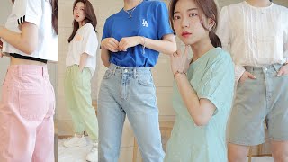 여름 준비 같이 할까요? 🌊편하고 예쁜 것들만 가득 담은 패션하울 | summer fashion haul | about jooha