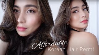 AFFORDABLE PERMANENT KOREAN HAIR CURLS | Shanika Silverio