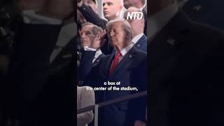 Trump Makes Historic Appearance At Super Bowl LIX