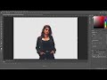 photoshop how to place an object behind another quick tutorial