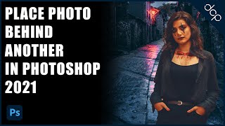 Photoshop - How to place an object behind another - Quick Tutorial