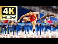 [4K 60FPS HDR] 110m Hurdles Final Liu Xiang - 2004 Athens Olympics -