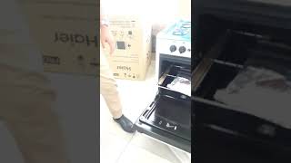 Haier oven unboxing