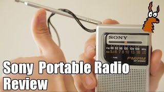 Sony Portable Radio (ICF-S10MK2) with Audio Test