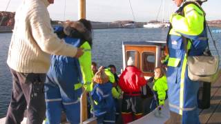 På Mussel- och Ostrontur i Bohuslän vid Norra Grundsund utanför Lysekil