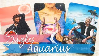 Aquarius Singles - Let go of control. Moving forward and getting to know each other.