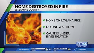 Jessamine County Home Declared Total Loss After Fire