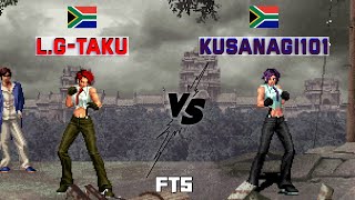 KOF2002 Plus FT5 - L.G-Taku vs. KUSANAGI101