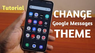How to Change Google Messages Theme