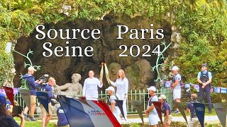 🇫🇷セーヌの源流にパリオリンピック聖火リレーがやってくる！Part 2: 歴史的瞬間を迎える