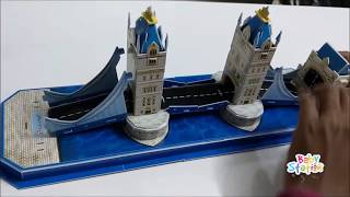 Building Tower / London Bridge 3D Puzzle - By BabyStation