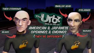 The Urbz: Sims in the City AMERICAN VS JAPANESE opening & ending [SIDE BY SIDE COMPARISON]