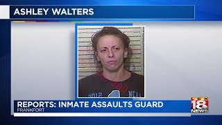 Reports Inmate Assaults Guard