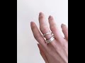 【blanc iris ブランイリス】volute collection sterling silver ring リング