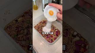 The whole net blown Korean sauce eggs, an egg can be mixed with a bowl of rice!# shorts# eggs with