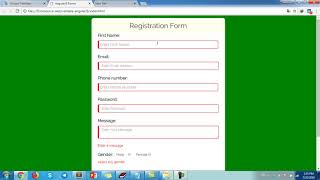 AngularJS | How to validation form with AngularJS?