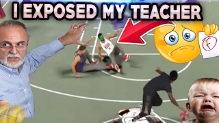 NBA 2K17 I EXPOSED MY TEACHER ! DROPPED OFF ! TRIED TO FAIL ME ! BEST JUMPSHOT EVER NBA 2K17 MyPARK