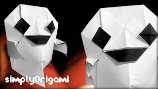 ORIGAMI Ghost | make an EASY paper HALLOWEEN GHOST | How To 🌸 | by Kobayashi Hiroaki