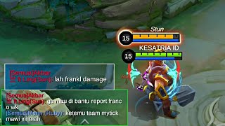 NGETROLL PAKE FRANCO DEMAGE SERU BANGET 🤣 - #kesatriaargus - Mobile legend