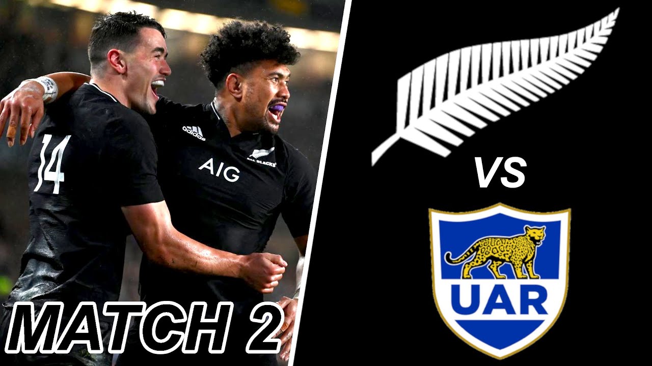 ALL BLACKS Vs PUMAS 2nd Test Lineups (Rugby Championship 2022) - YouTube