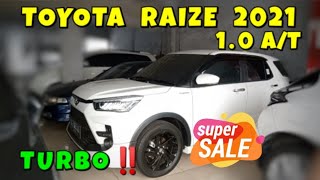 DIJUAL‼️TOYOTA RAIZE 2021 GR 1000cc TURBO