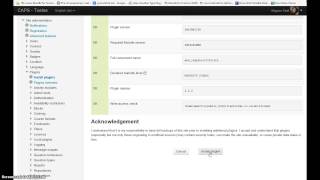 Plugins installation