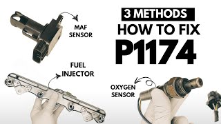 How to Fix P1174 Engine Error Code with 3 Methods
