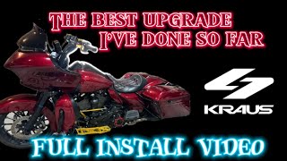 Kraus Wolf One Pro Kit - Install | the best T bar kit | Top Triple Tree  #performance #Bagger #DIY