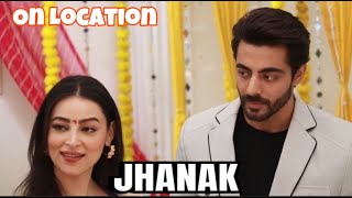 Jhanak On Location: Priyashi Ki Haldi Me Pahuche Ani Aur Arshi