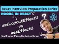 useLayoutEffect Hook in React | useEffect vs useLayoutEffect | React Interview Preparation