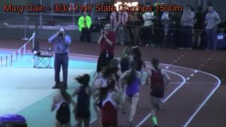 (Mary Cain) 2012 NY State Championship - Girls 1500m