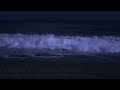 Fall Asleep with Powerful Waves at Night on Museddu Beach - Ocean Sounds for Deep Sleeping