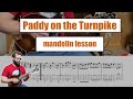 Paddy on the turnpike mandolin lesson