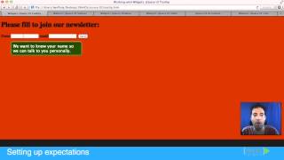 jQuery UI Development Tutorial: Setting up Expectations | packtpub.com