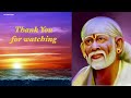 sai baba sandesha kannada 12th jan 2025 @sri sai leela motivational