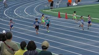 第３４回葛飾区陸上競技選手権大会　小学４年生以下男子１００ｍ　唯人