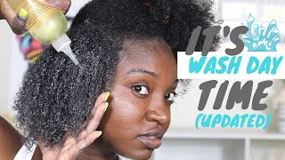 Max Hydration Wash Day Routine | Natural Hair